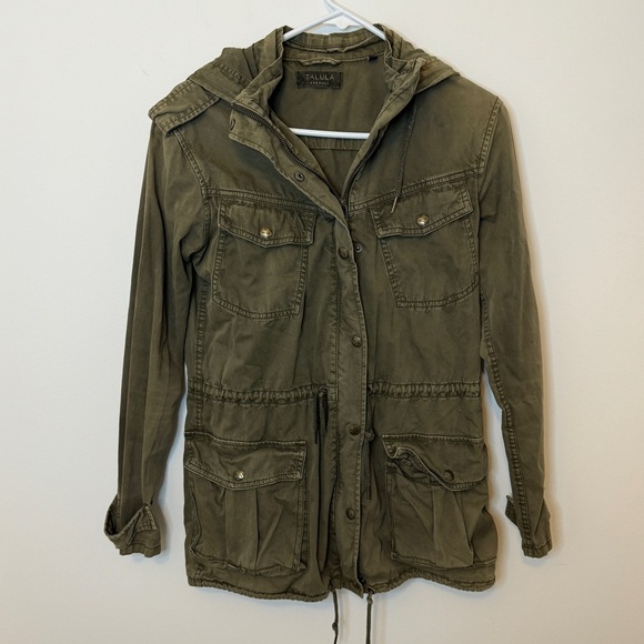 Aritzia Talula Trooper Military Jacket Size XXS Green - Picture 2 of 8